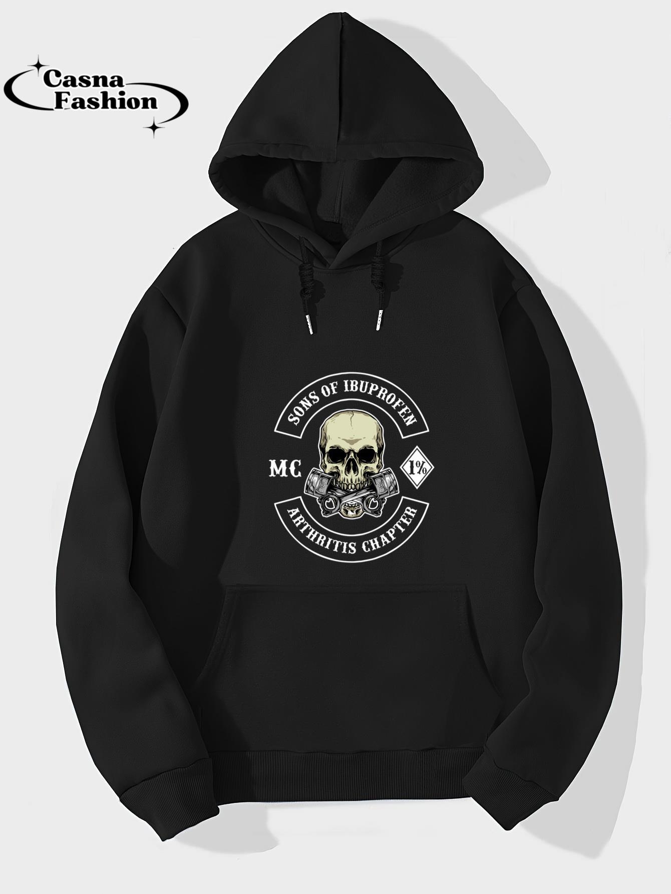 casnafashion_Hoodie_Sons of Ibuprofen Arthritis Chapter Biker Shirts Pullover Hoodie_hoodie_black hoodie