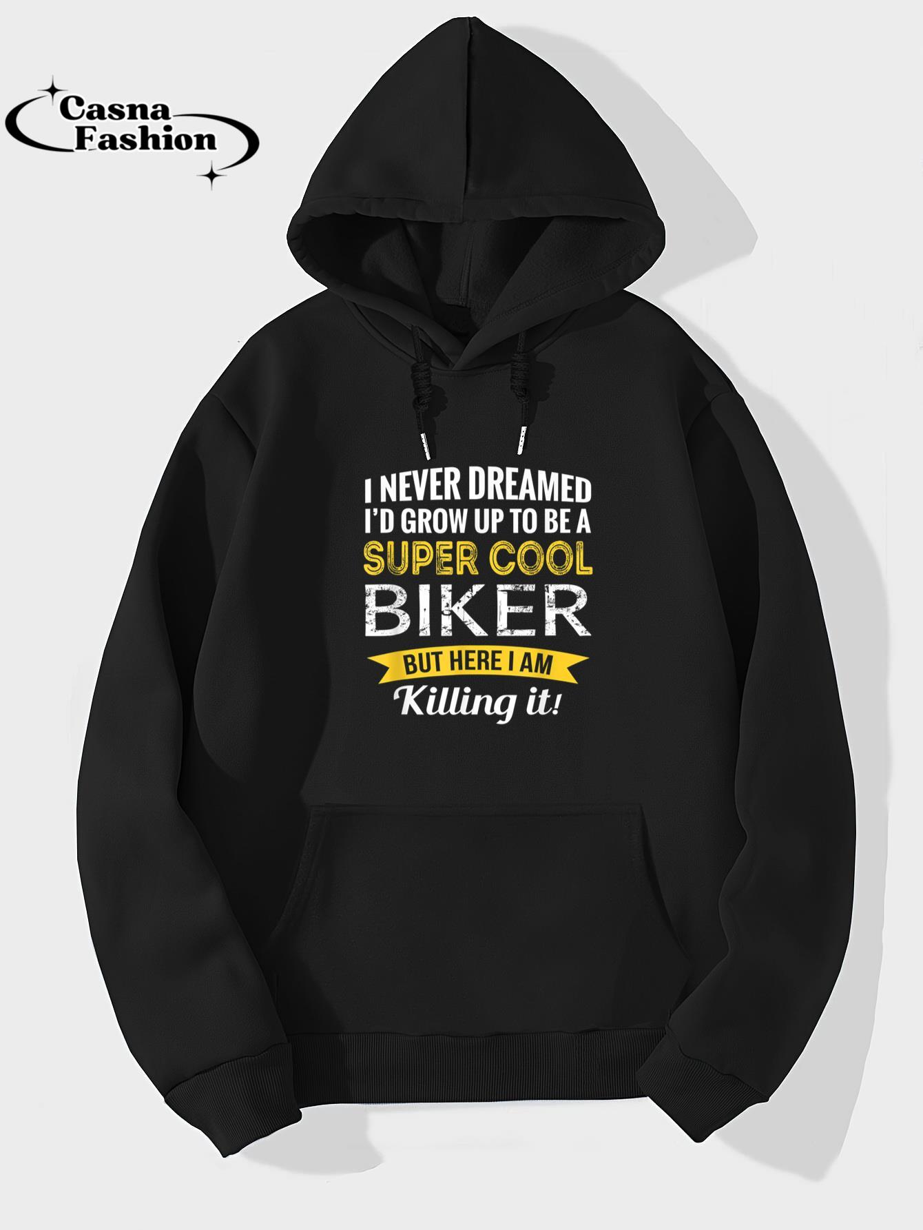 casnafashion_Hoodie_Super Cool Biker Tshirt Gifts Funny T-Shirt_hoodie_black hoodie