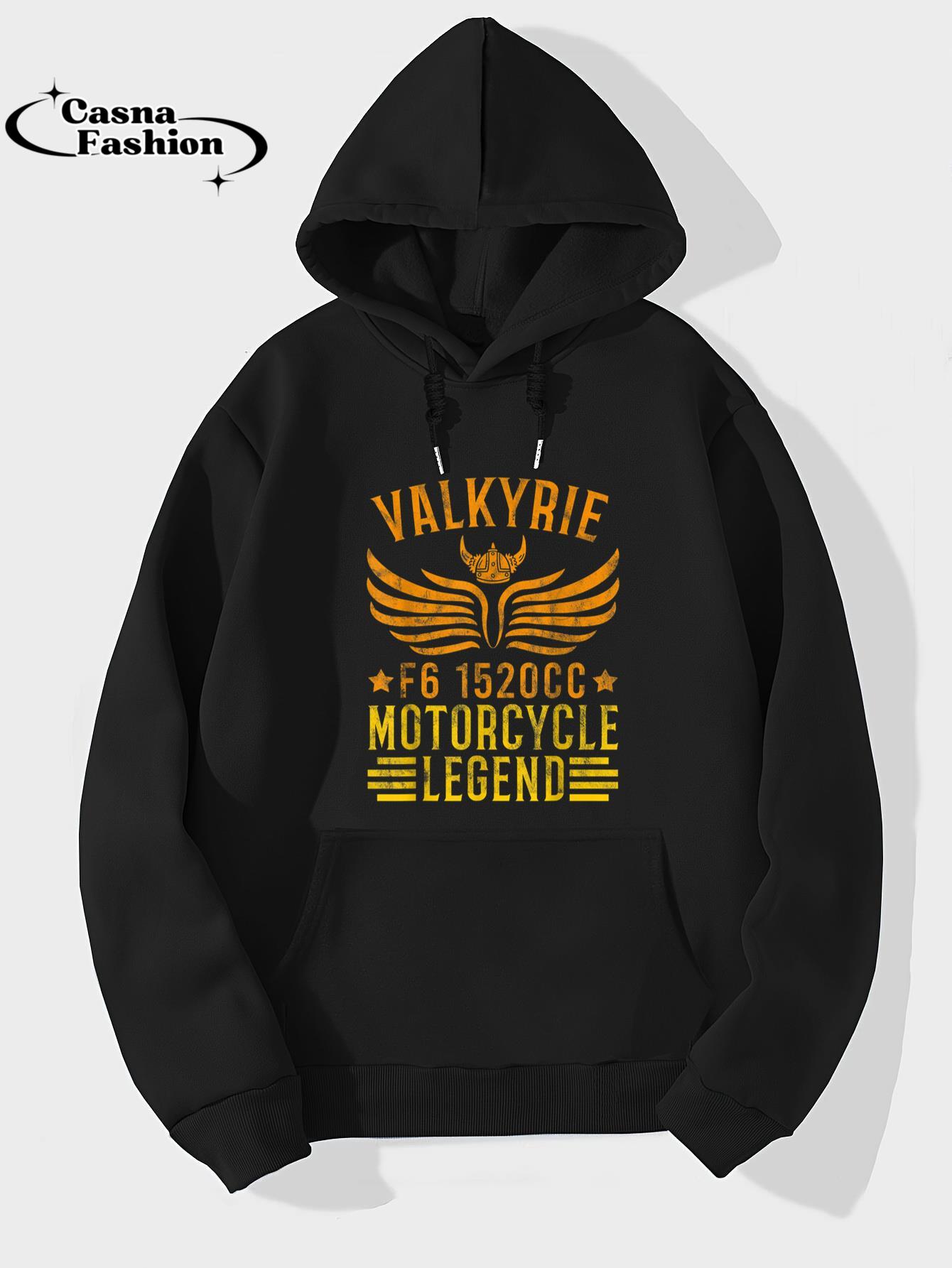 casnafashion_Hoodie_Vintage Valkyrie Motorcycle F6 1520cc Biker Mechanic Gift T-Shirt_hoodie_black hoodie
