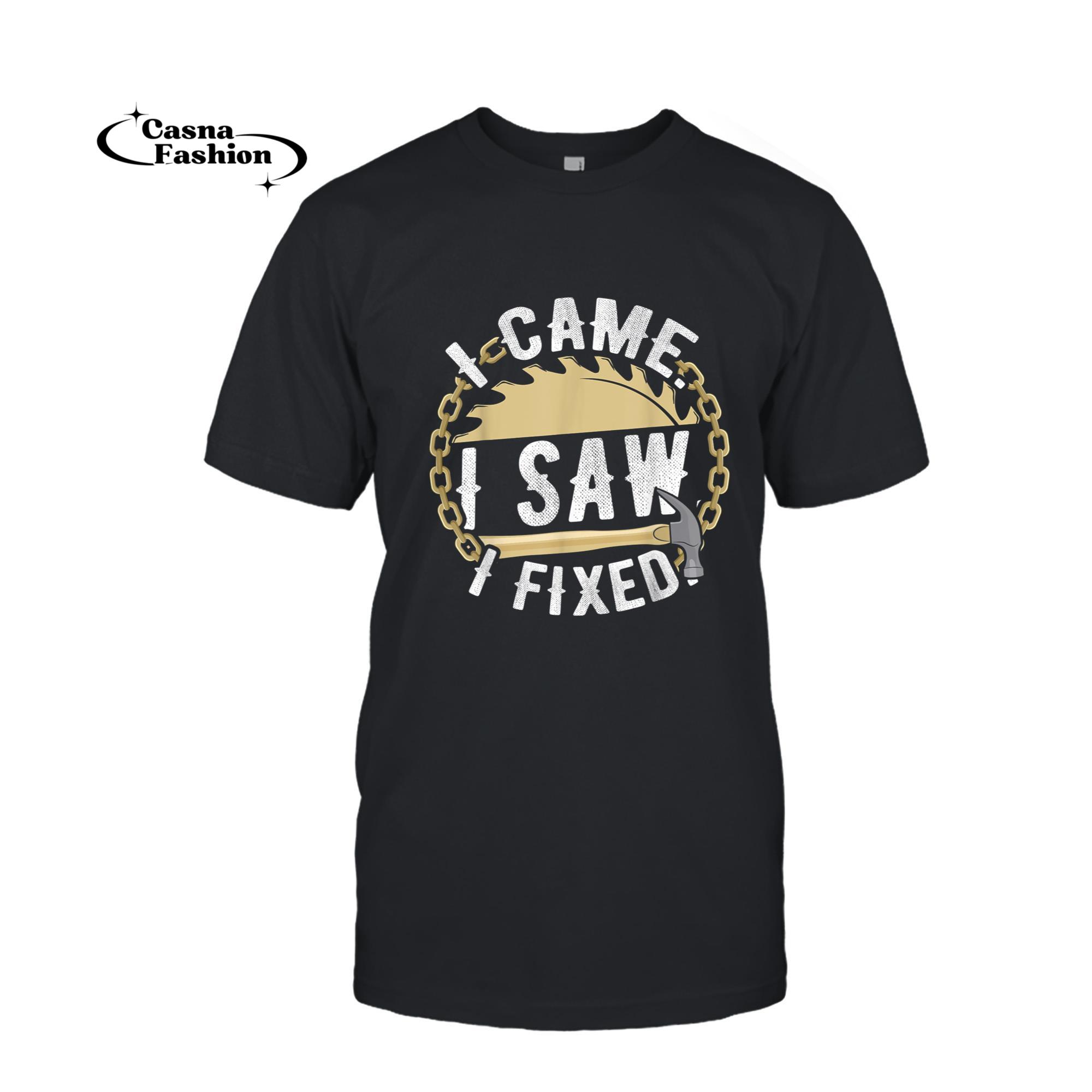 casnafashion_T-shirt_Carpenter Tshirts Funny Cabinemaker Men Woodworker Carpentry T-Shirt_T-shirt_Black