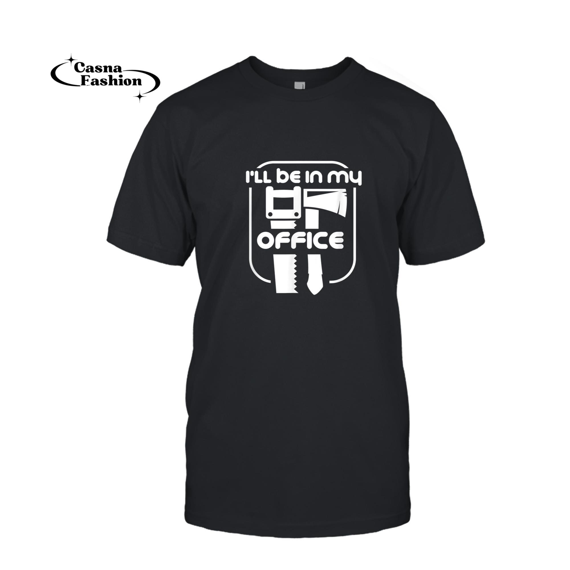 casnafashion_T-shirt_Carpenter Woodworker Workshop T-Shirt_T-shirt_Black