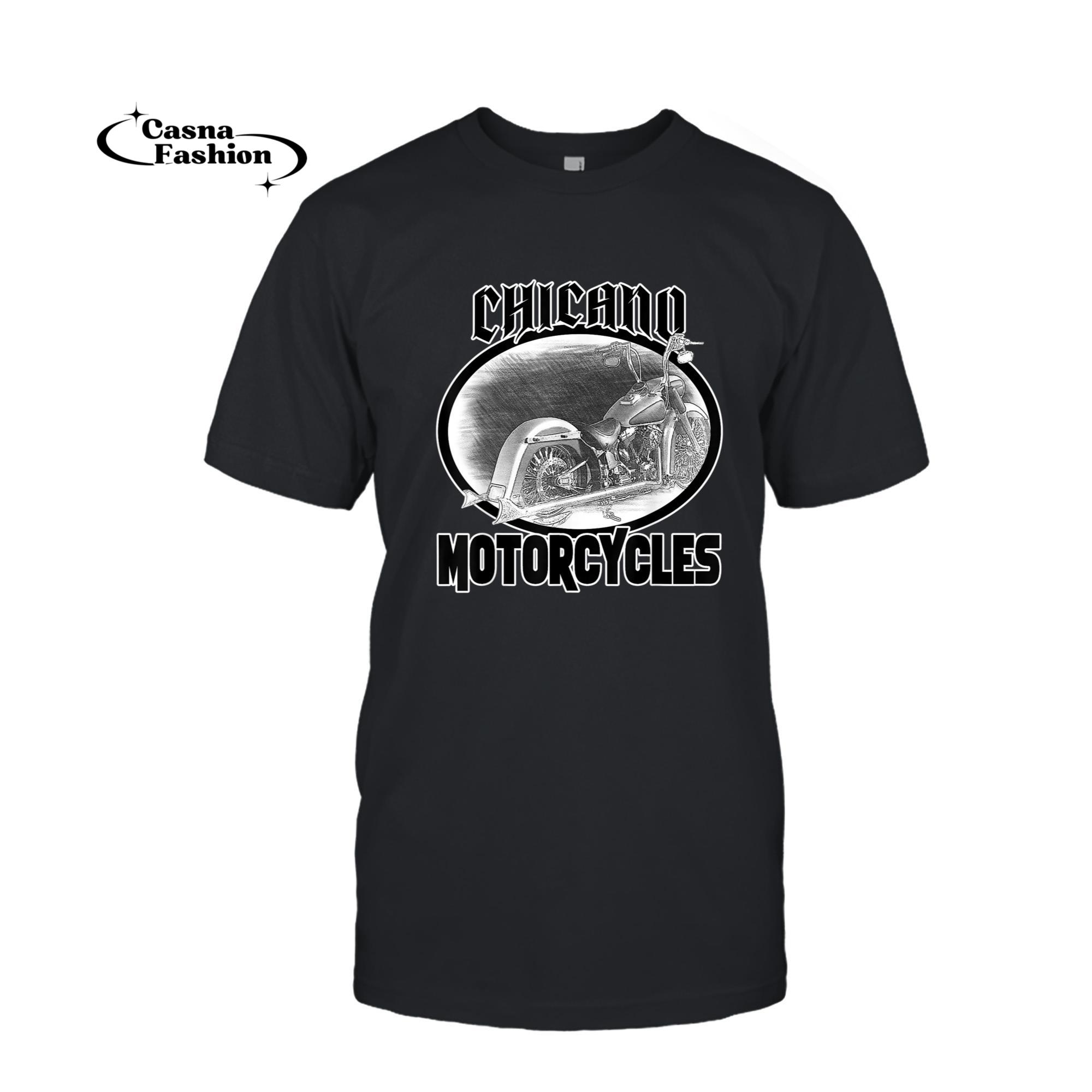 casnafashion_T-shirt_Chicano Cholo Latino Style Biker Mens Chicano Motorcycles T-Shirt_T-shirt_Black