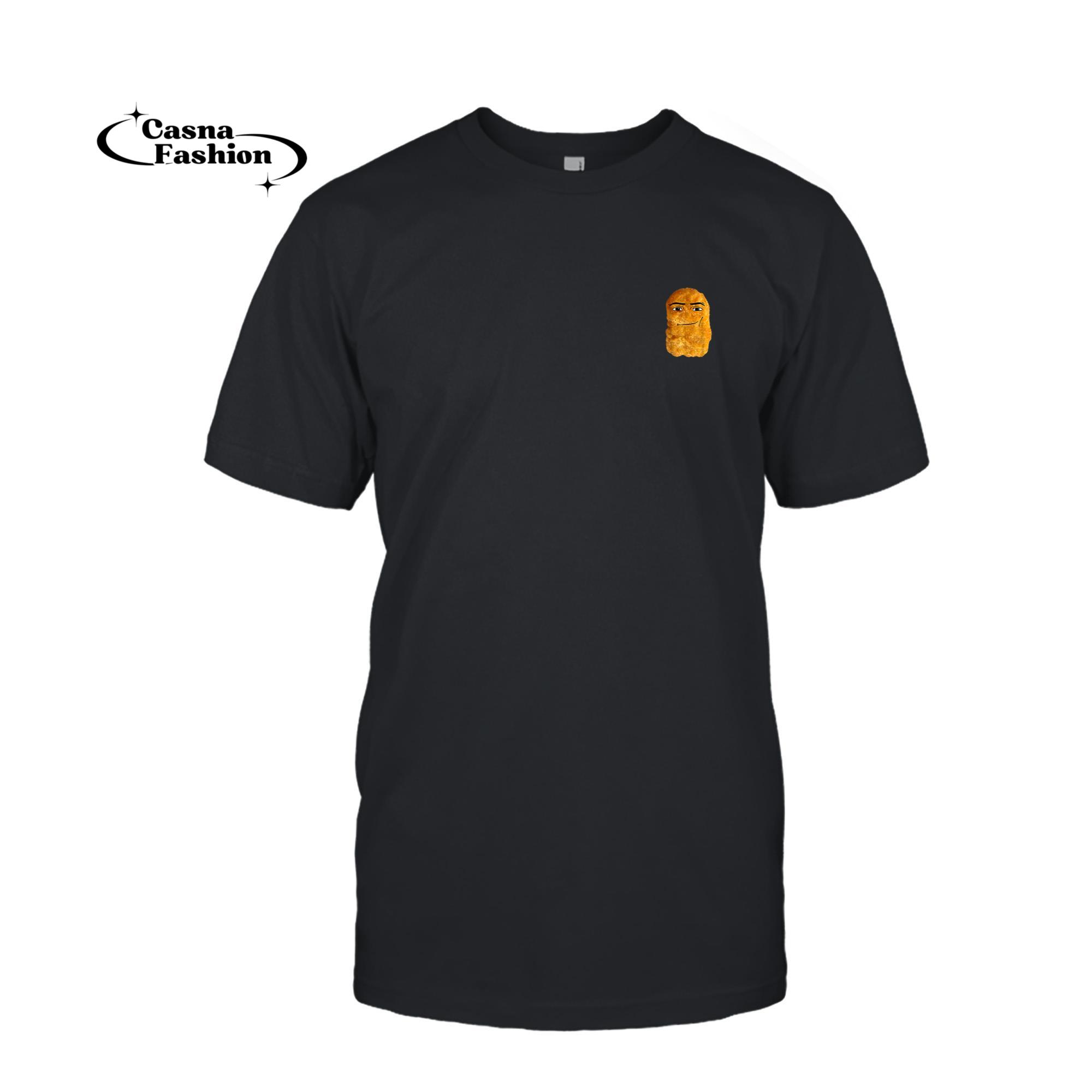 casnafashion_T-shirt_Cotton Eye Joe Meme Chicken Nugget Meme T-Shirt_T-shirt_Black