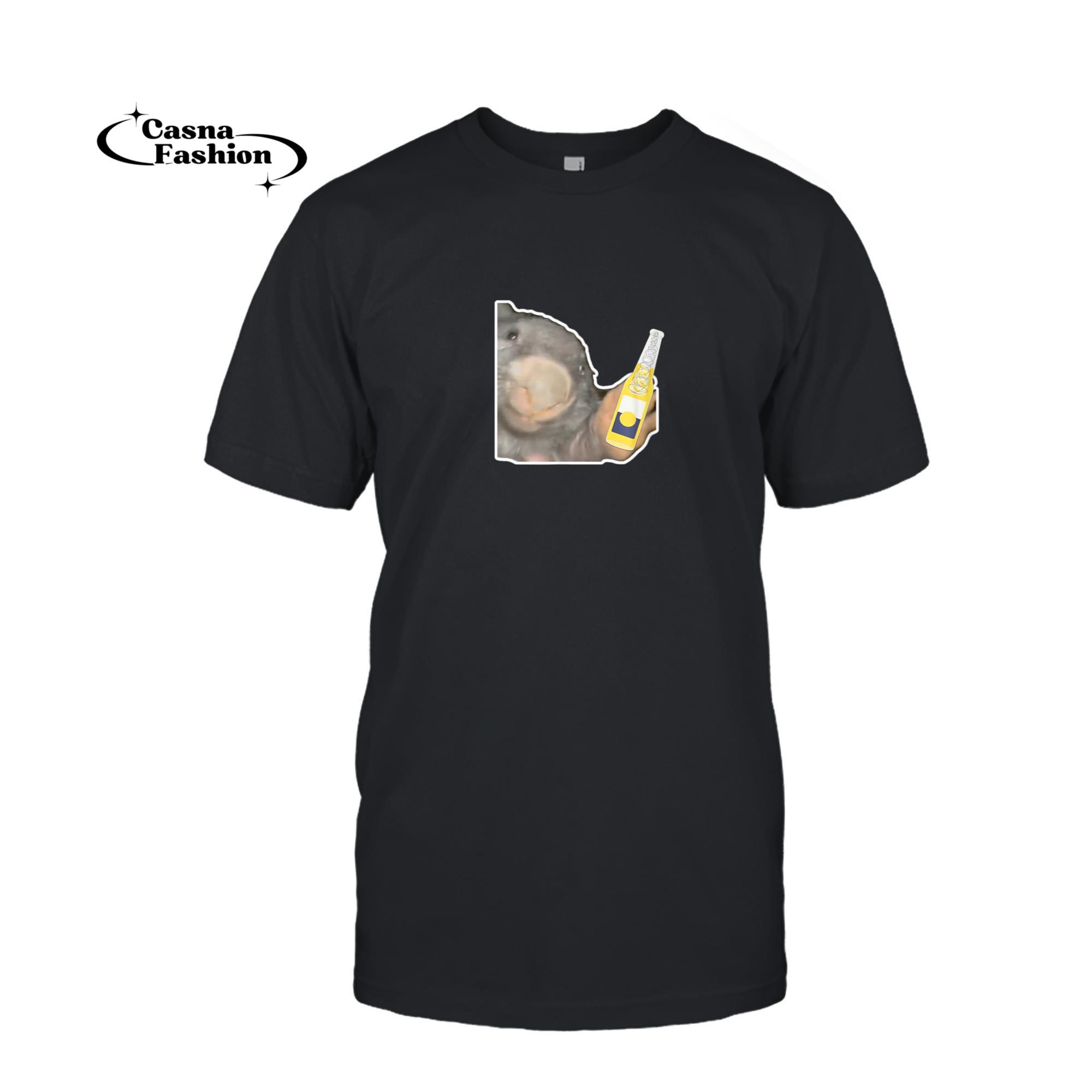 casnafashion_T-shirt_Delicious Beers X Bobr Kurwa Meme Tornado Boy Beer Bober T-Shirt_T-shirt_Black