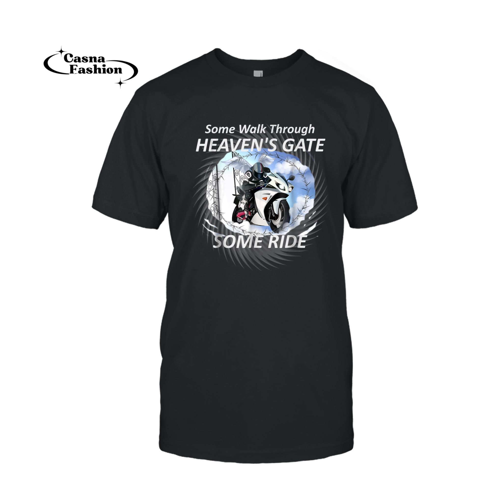 casnafashion_T-shirt_Fallen biker memorial t-shirt, motorcycle riders and family._T-shirt_Black