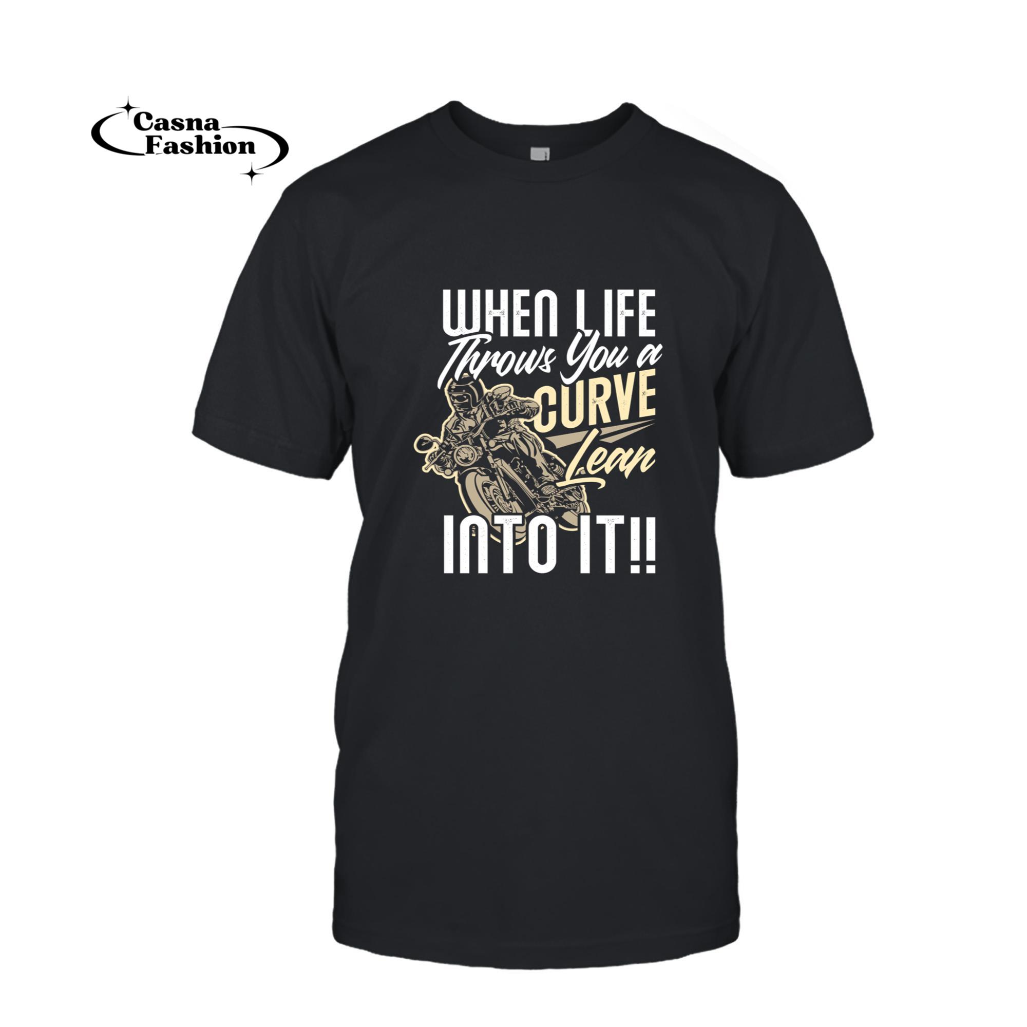 casnafashion_T-shirt_Funny Biker Quote Sarcastic Biker Rider Motorcycle Long Sleeve T-Shirt_T-shirt_Black