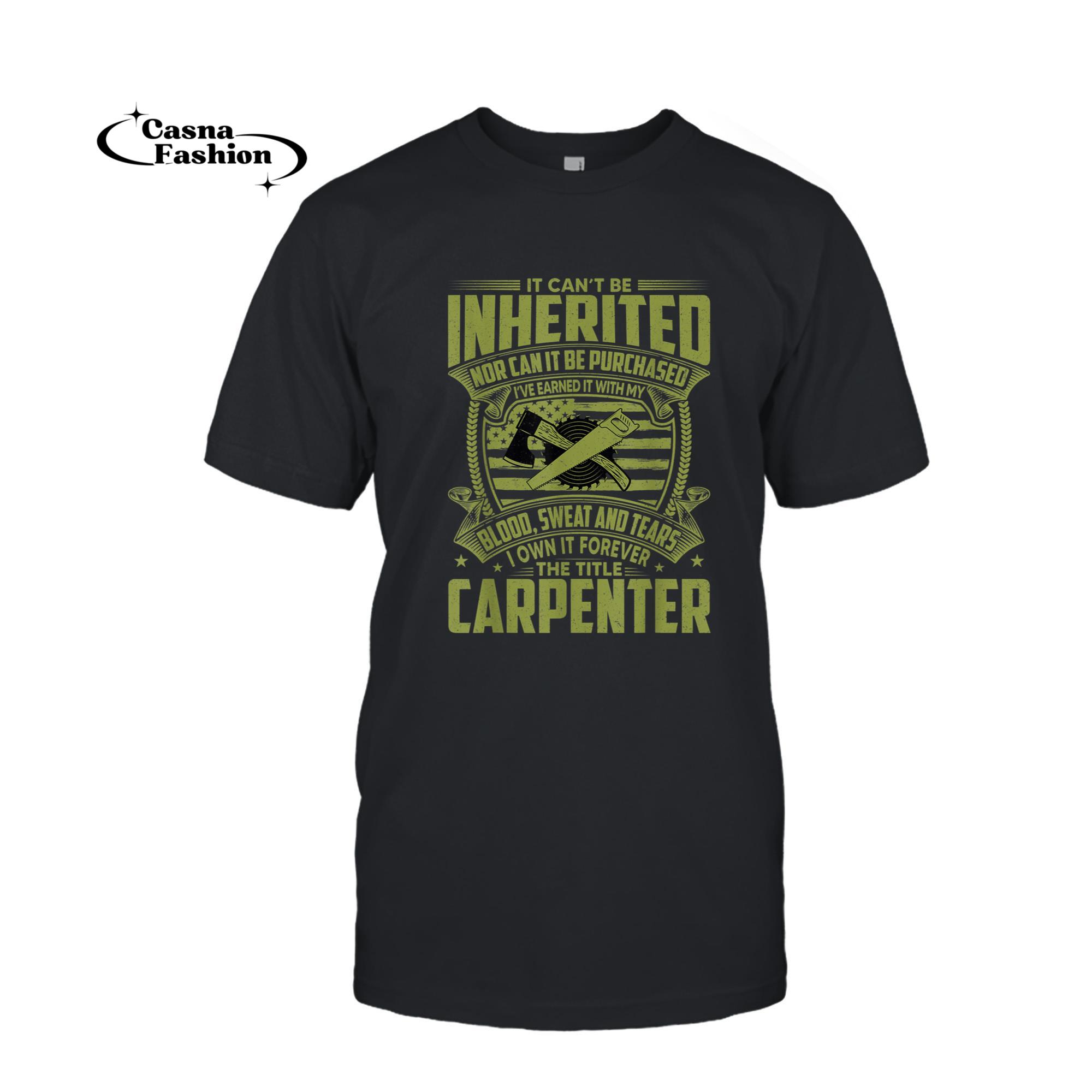 casnafashion_T-shirt_Funny Carpentry American Flag Woodworking Carpenter's T-Shirt_T-shirt_Black