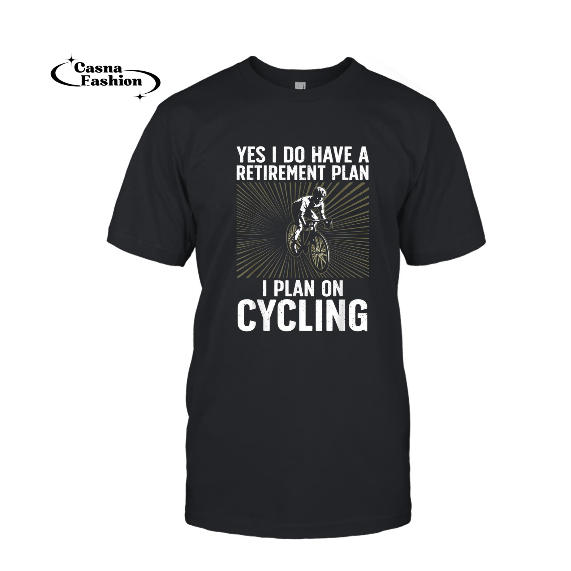 casnafashion_T-shirt_Funny Cycling Art For Men Women Bicyclist Bike Racing Biker T-Shirt_T-shirt_Black