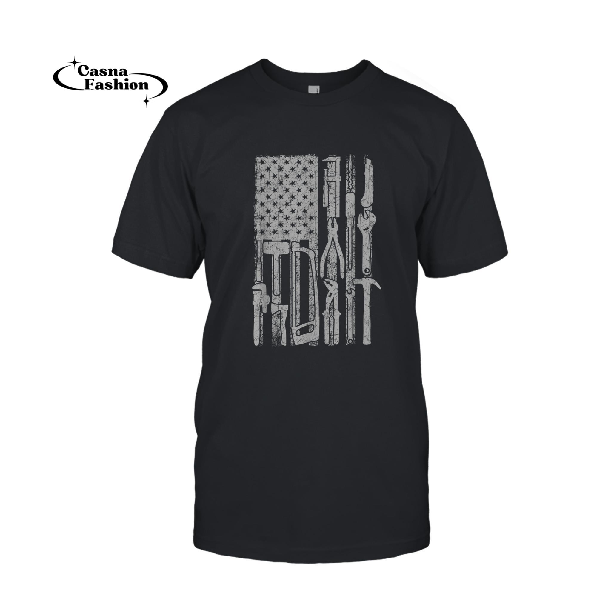 casnafashion_T-shirt_Funny Woodworker, Handyman, Carpenter, Repairman, Craftsman T-Shirt_T-shirt_Black