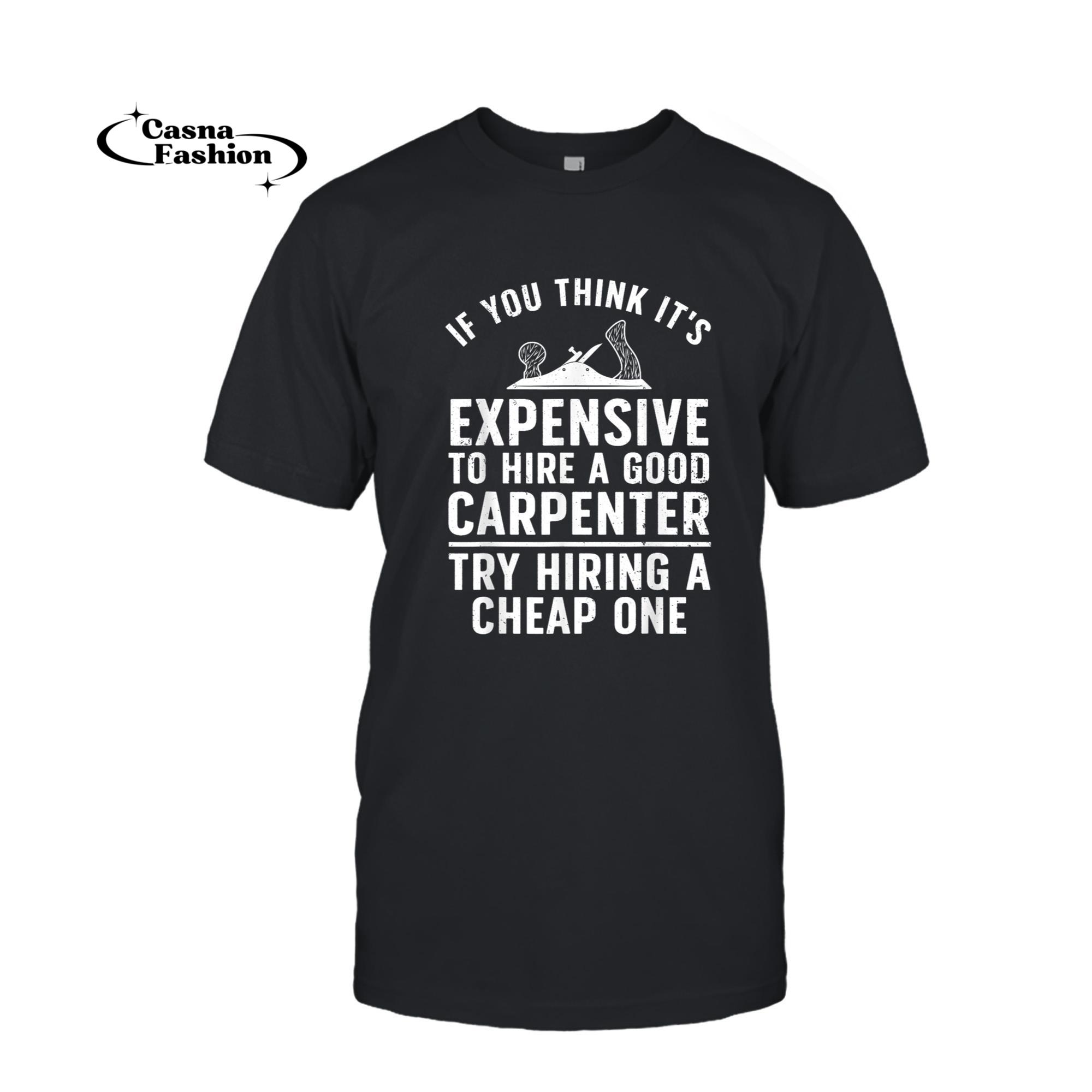 casnafashion_T-shirt_Funny Woodworking Design For Men Woodworkers Carpentry Lover T-Shirt_T-shirt_Black