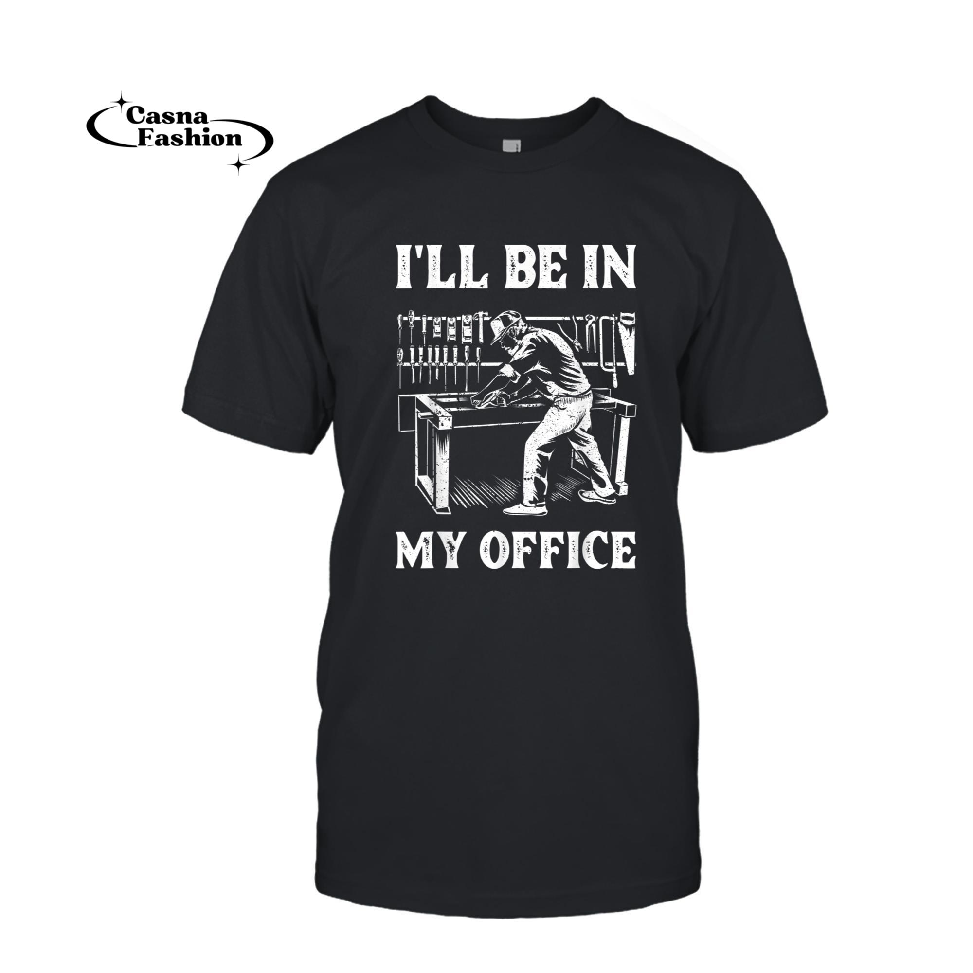 casnafashion_T-shirt_Funny Woodworking Designs For Men Dad Wood Carpenter Working T-Shirt_T-shirt_Black