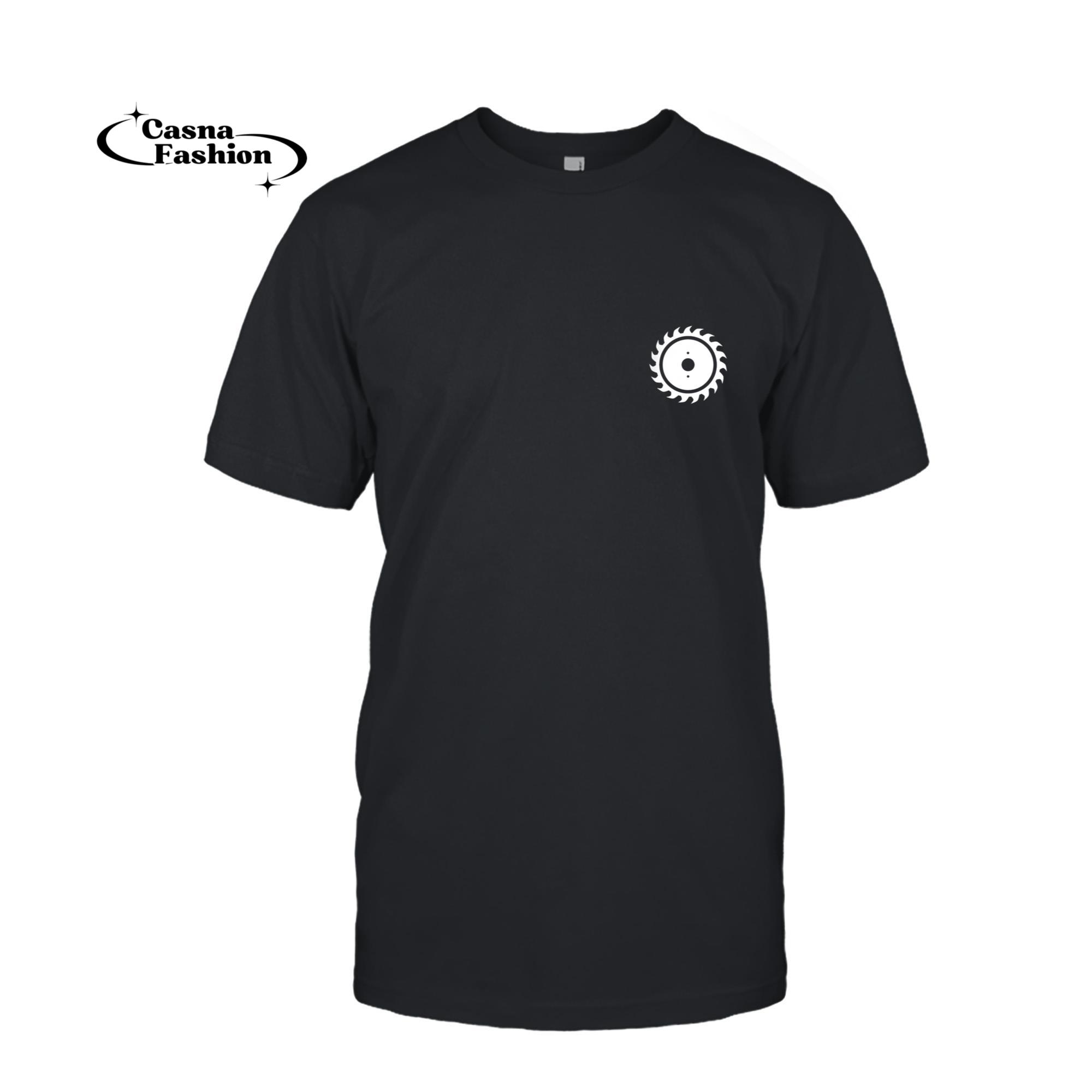 casnafashion_T-shirt_Mens Woodworking T-Shirt Saw Blade Woodworker Carpenter Gift T-Shirt_T-shirt_Black