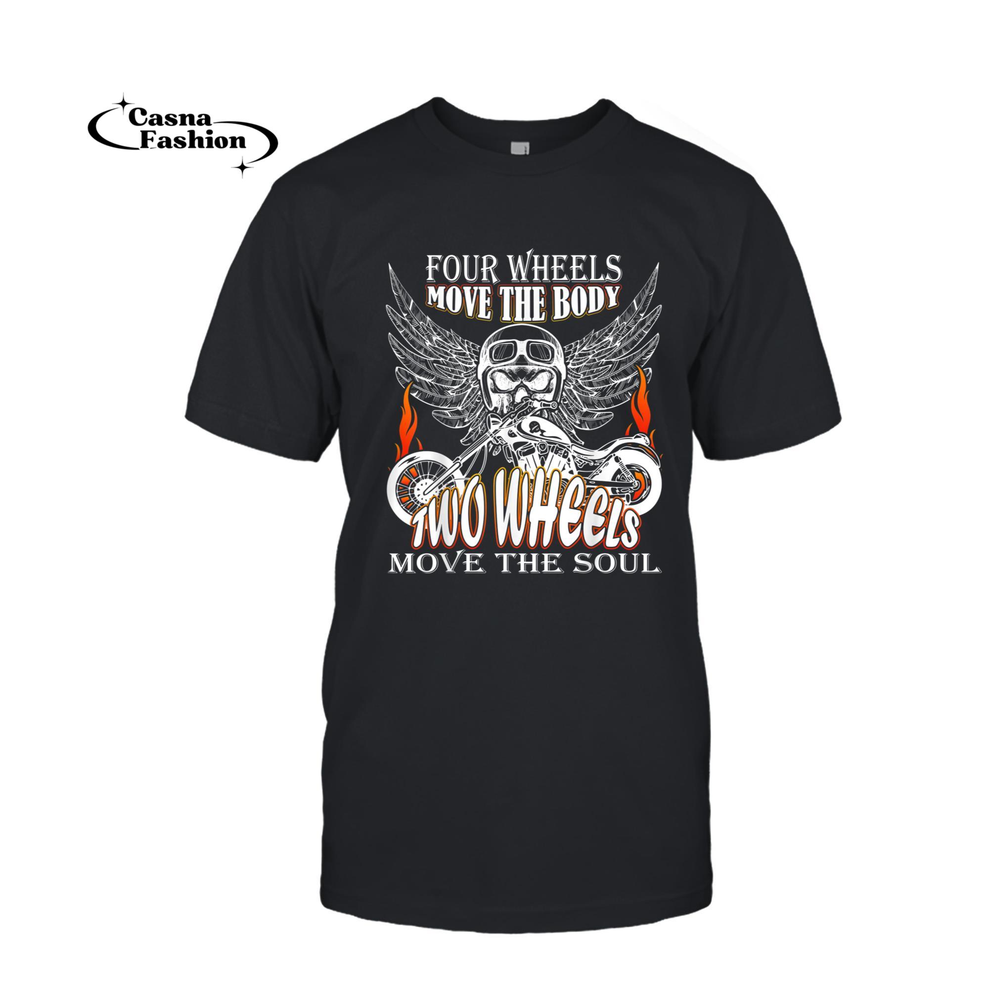 casnafashion_T-shirt_Motorcycle & Biker design for Men and Women_T-shirt_Black