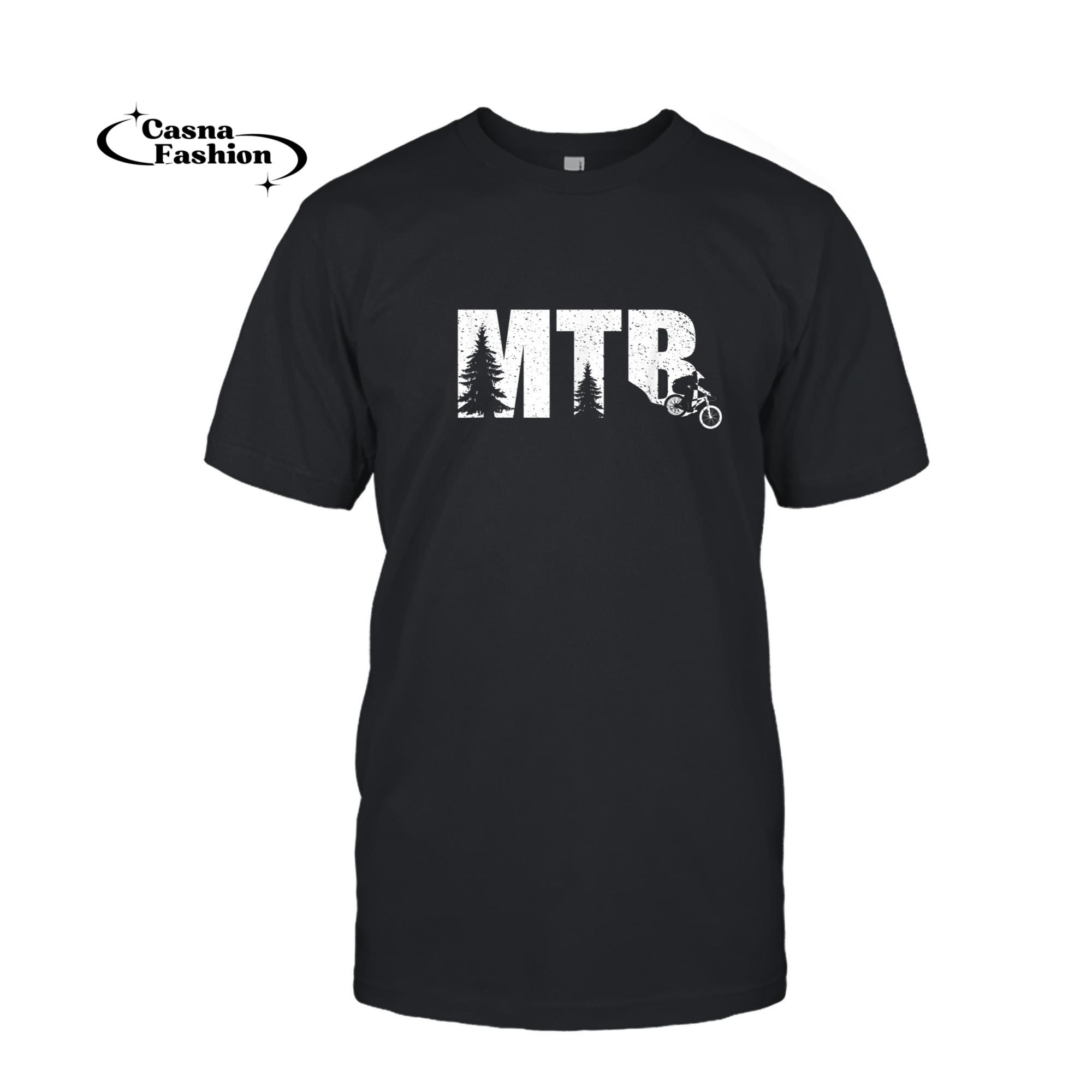 casnafashion_T-shirt_Mountain Biker Gifts For Men Women Kids Mtb Biking T-Shirt_T-shirt_Black