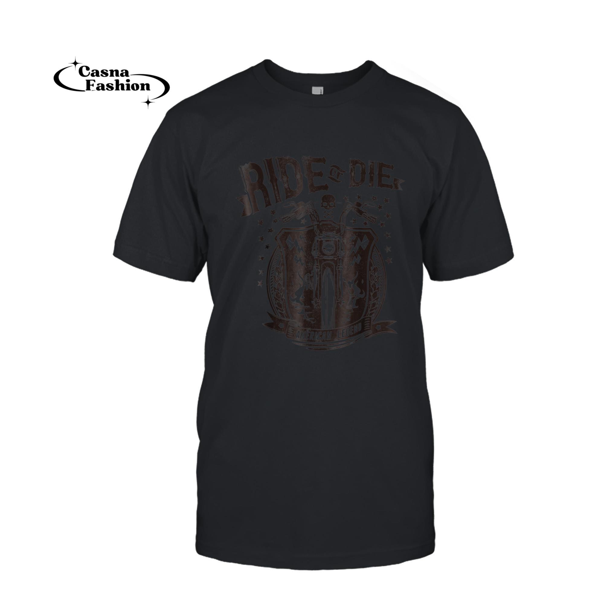 casnafashion_T-shirt_Ride or die T shirt_T-shirt_Black