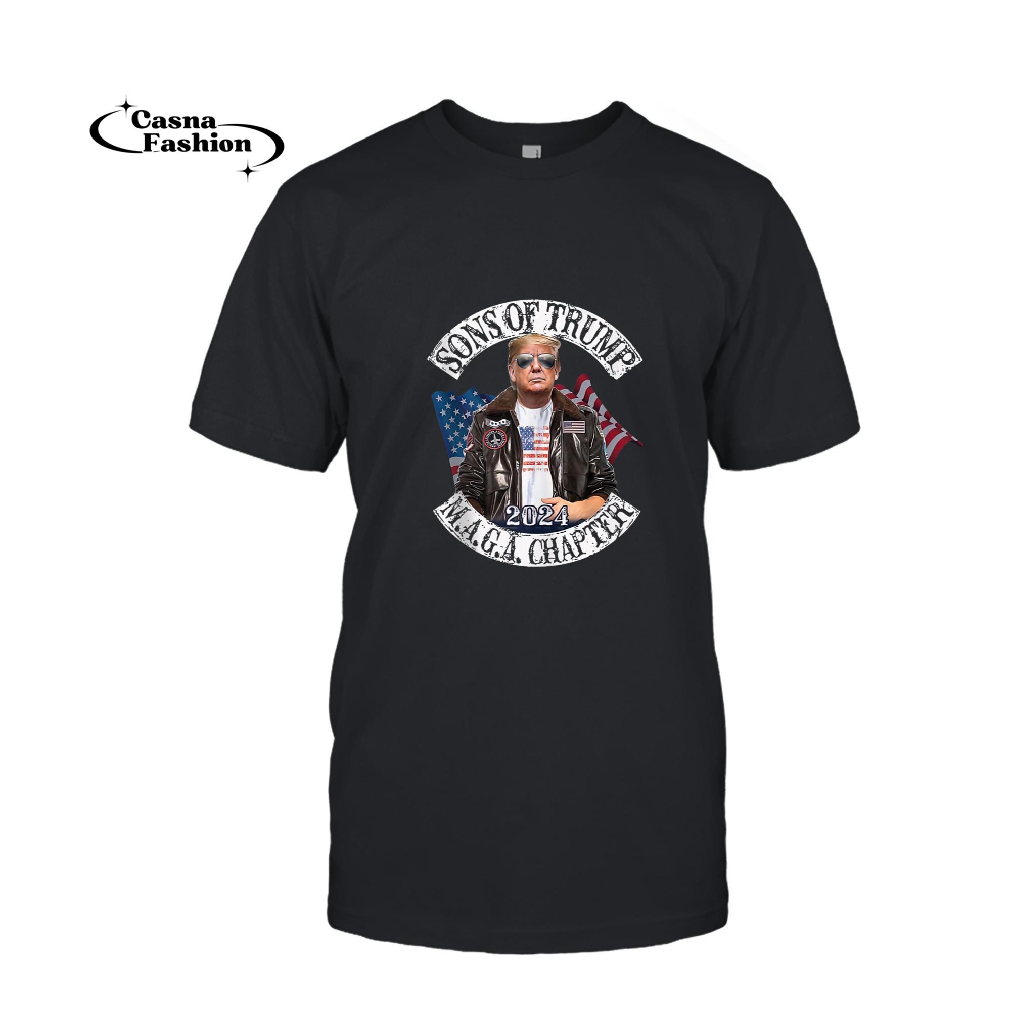 casnafashion_T-shirt_Sons of Trump Maga Chapter 2024 Tank Top_T-shirt_Black