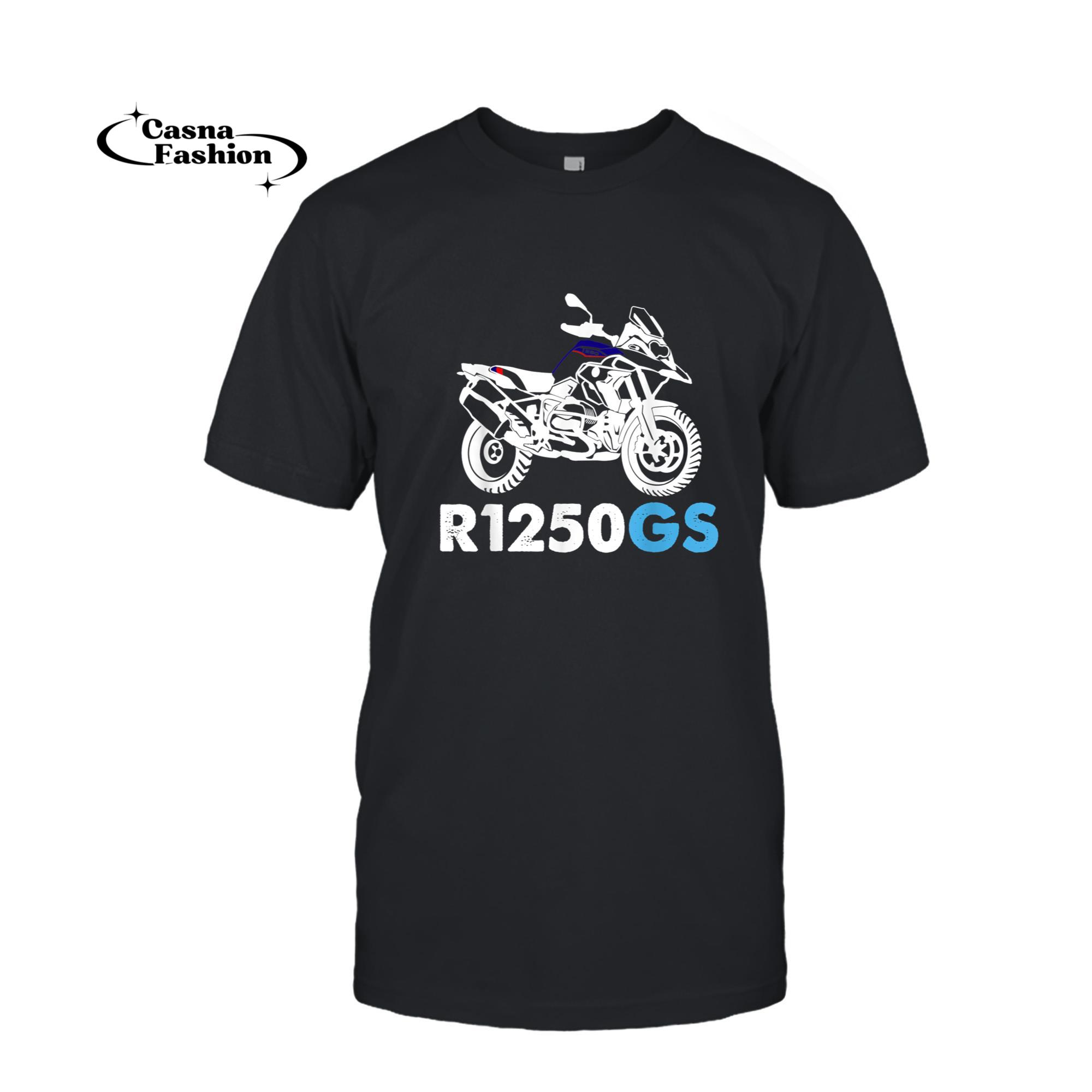 casnafashion_T-shirt_Speed R1250GS T-Shirt Motorcycle Biker Gift R1250GS Shirt T-Shirt_T-shirt_Black