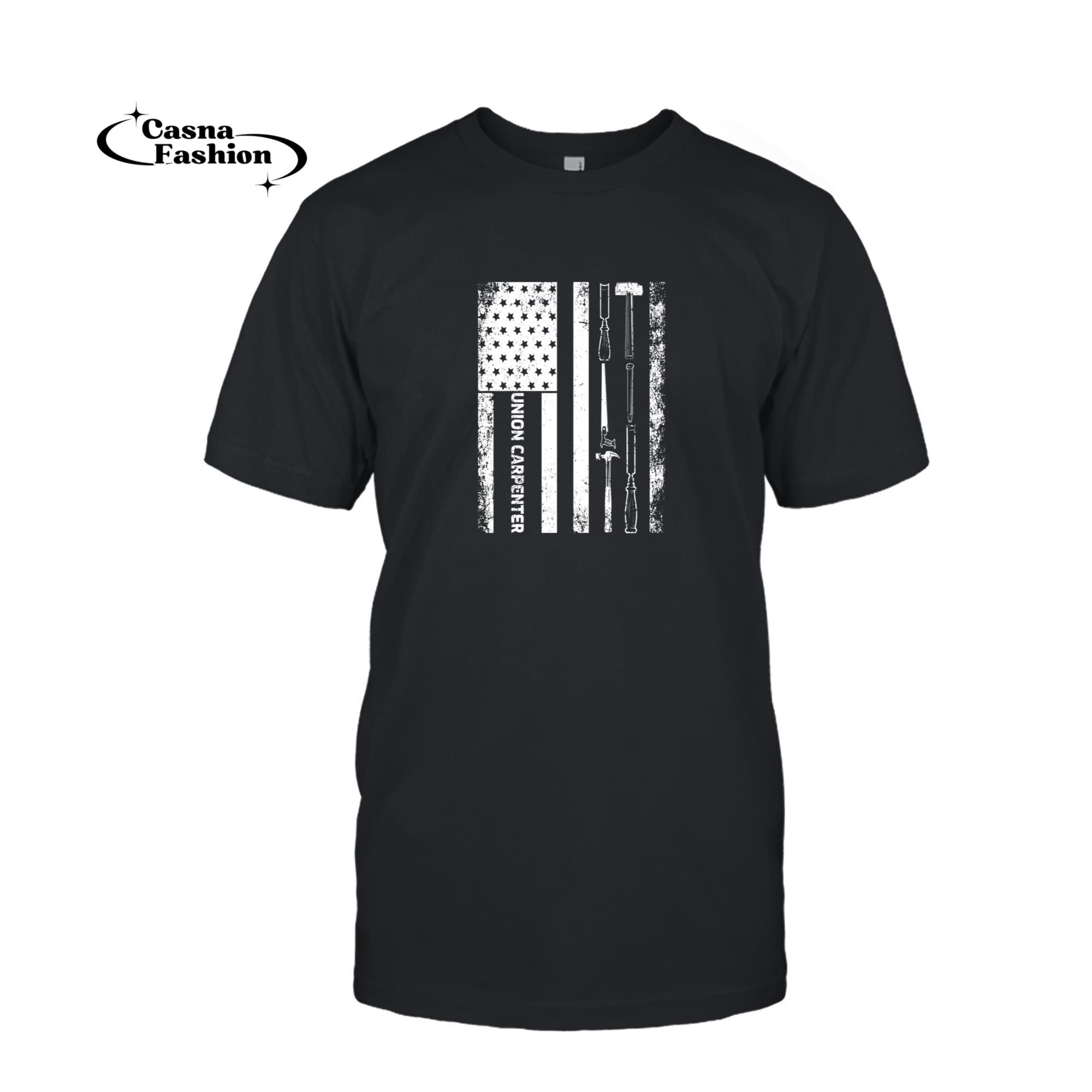 casnafashion_T-shirt_Vintage USA American Flag Union Carpenter Pullover Hoodie_T-shirt_Black