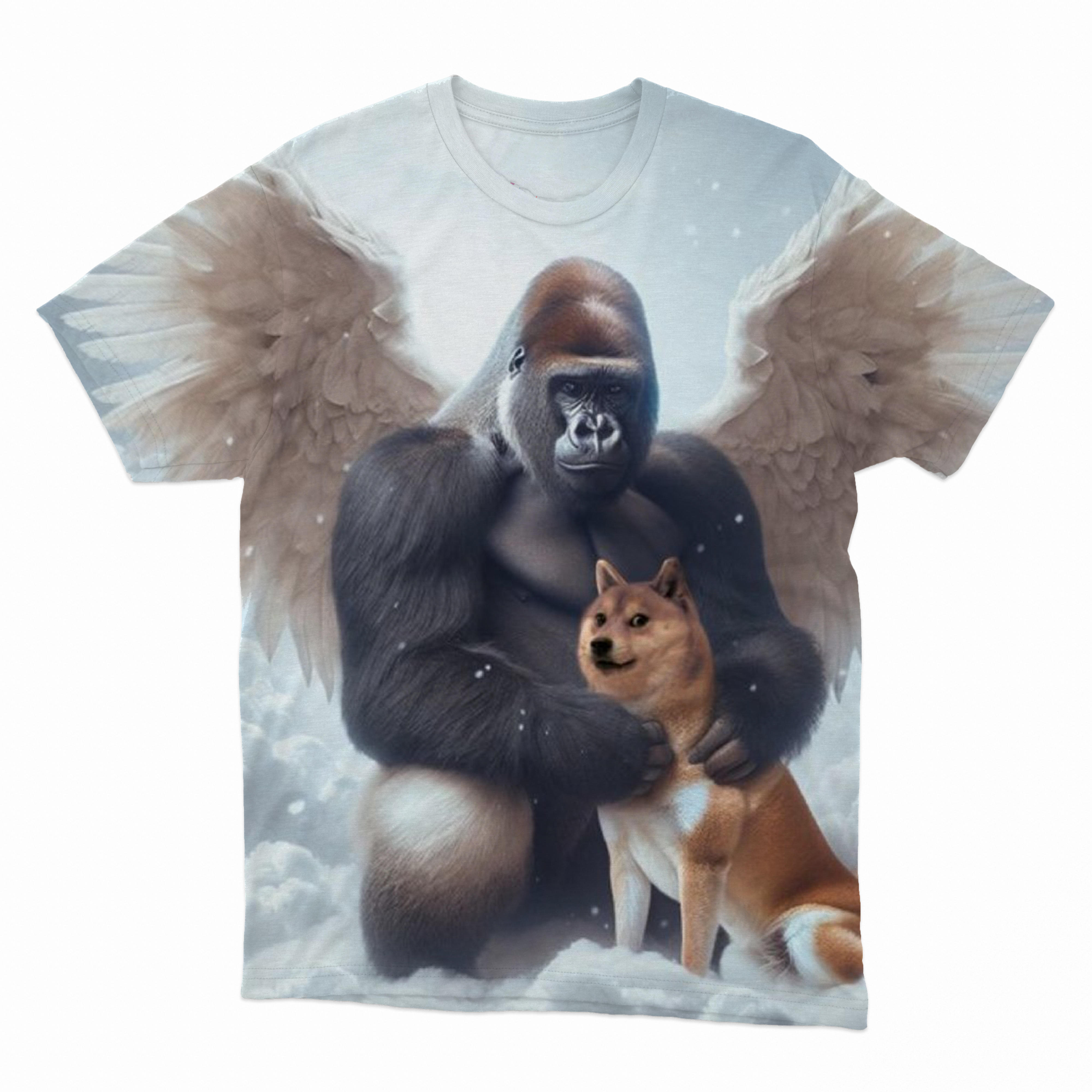 Shiba Og Doge Harambe 3d Tshirt