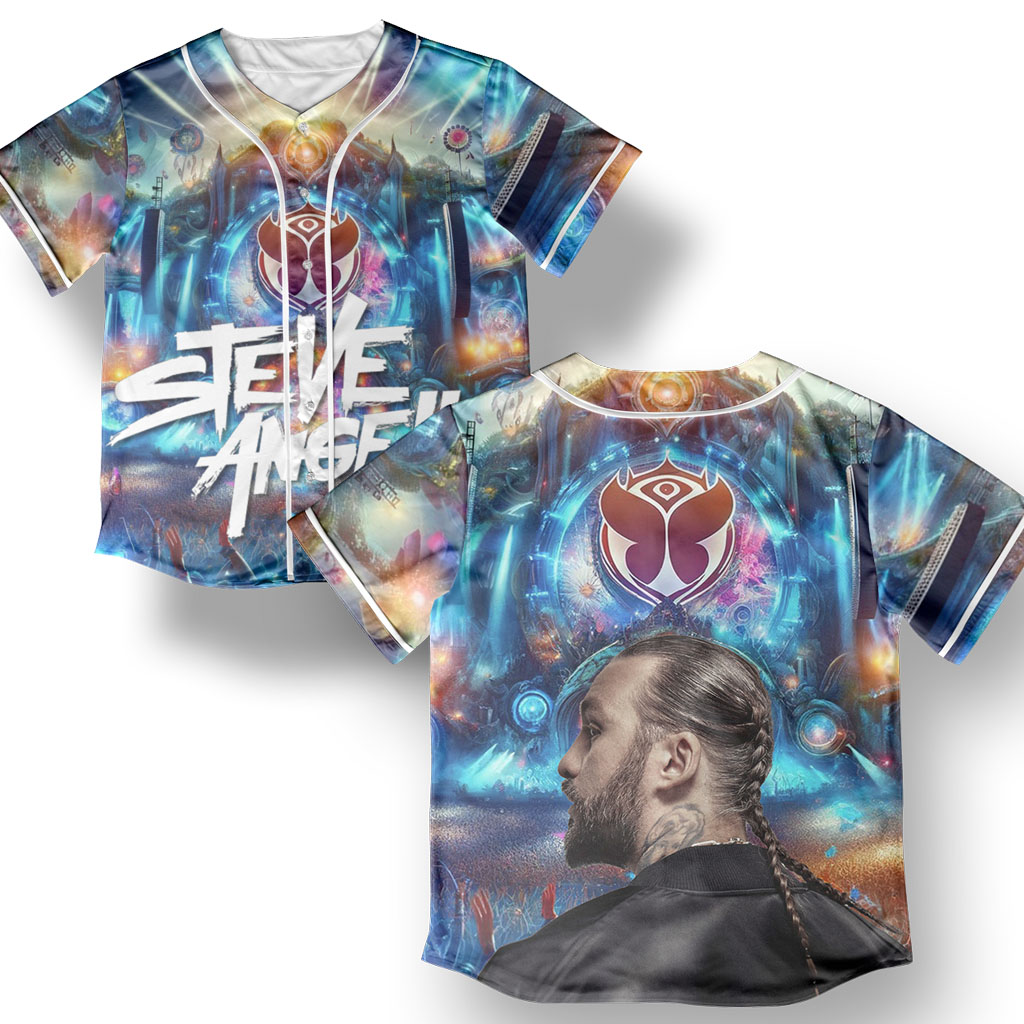 Steve Angello Baseball Jersey Tomorrow Land Jersey Edm Jersey