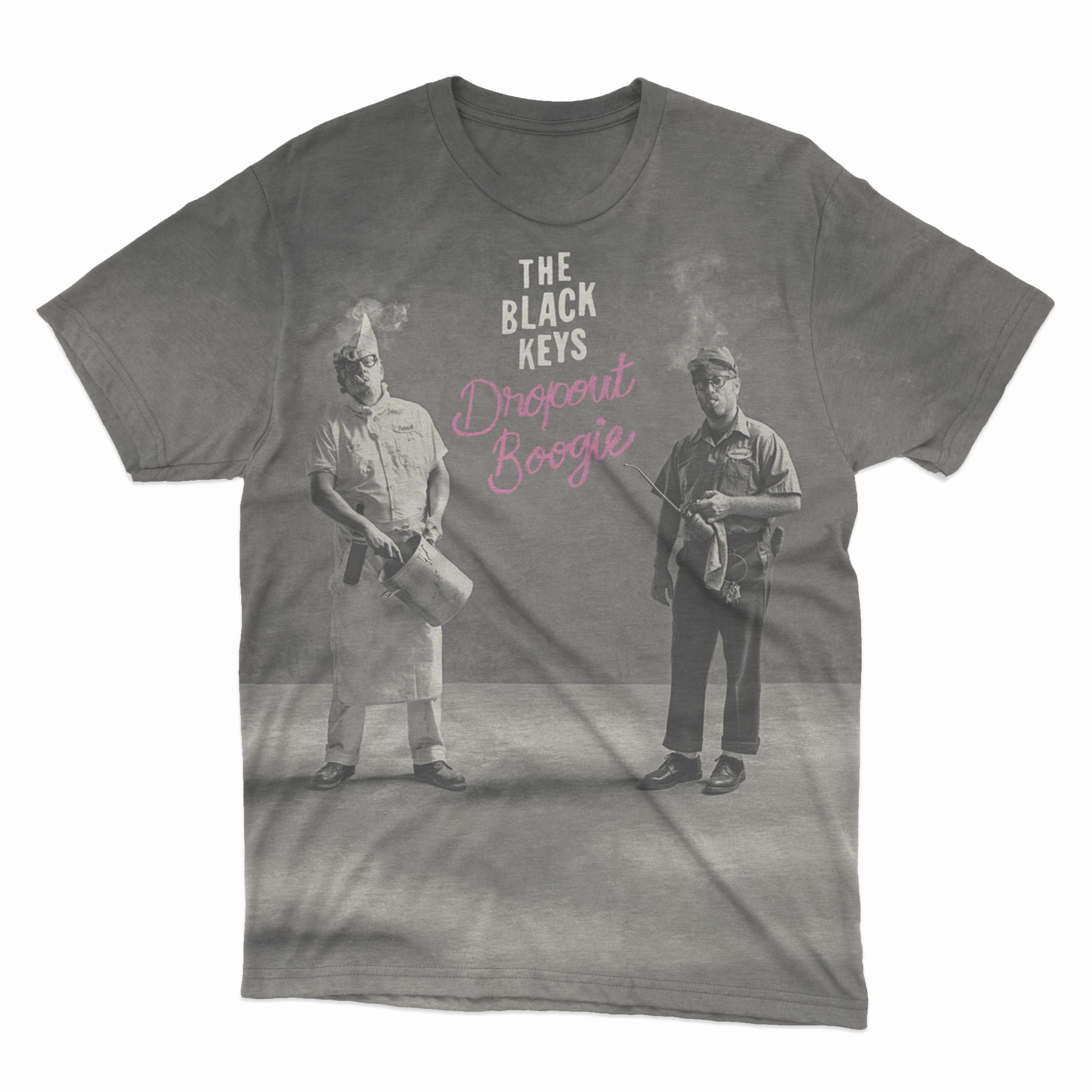 The Black Keys Dropout Boogie Album Cover T-shirt Merch