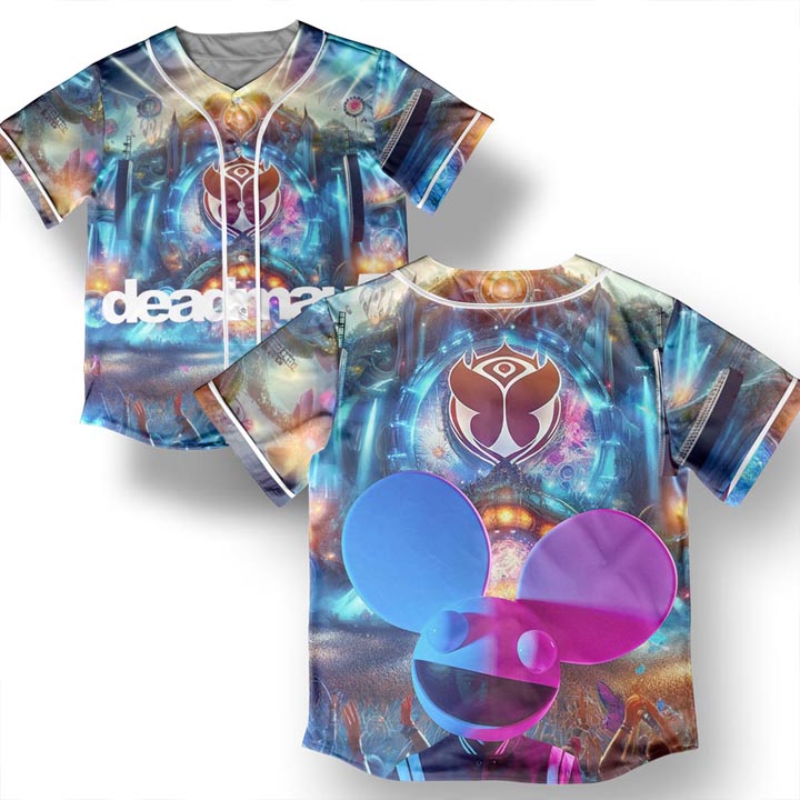 Deadmau5 Baseball Jersey Tomorrow Land Jersey Edm Festival Jersey