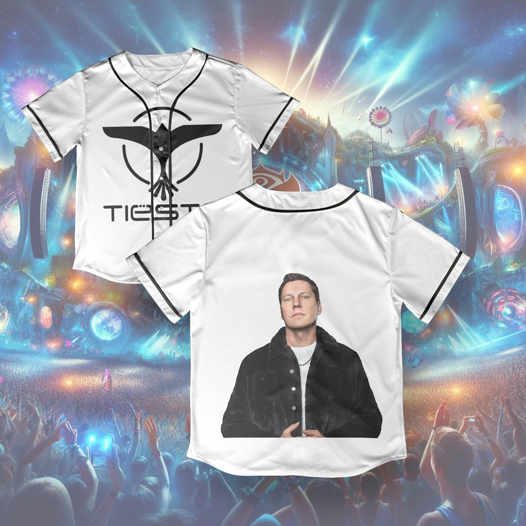 Tiesto Baseball Jersey Tomorrow Land Jersey Edm Jersey