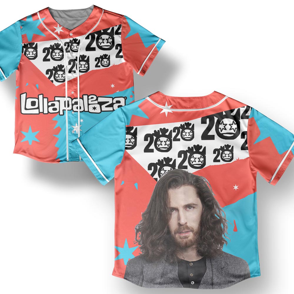 Hozier - 2024 Lollapalooza Chicago - Baseball Jersey