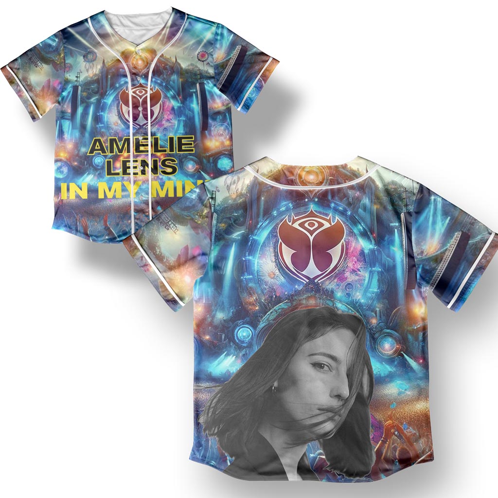 Amelie Lens Baseball Jersey Tomorrow Land Jersey Edm Jersey