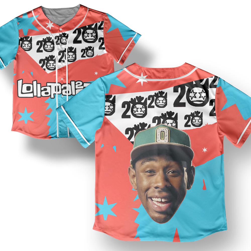 Tyler The Creator - 2024 Lollapalooza Chicago - Baseball Jersey