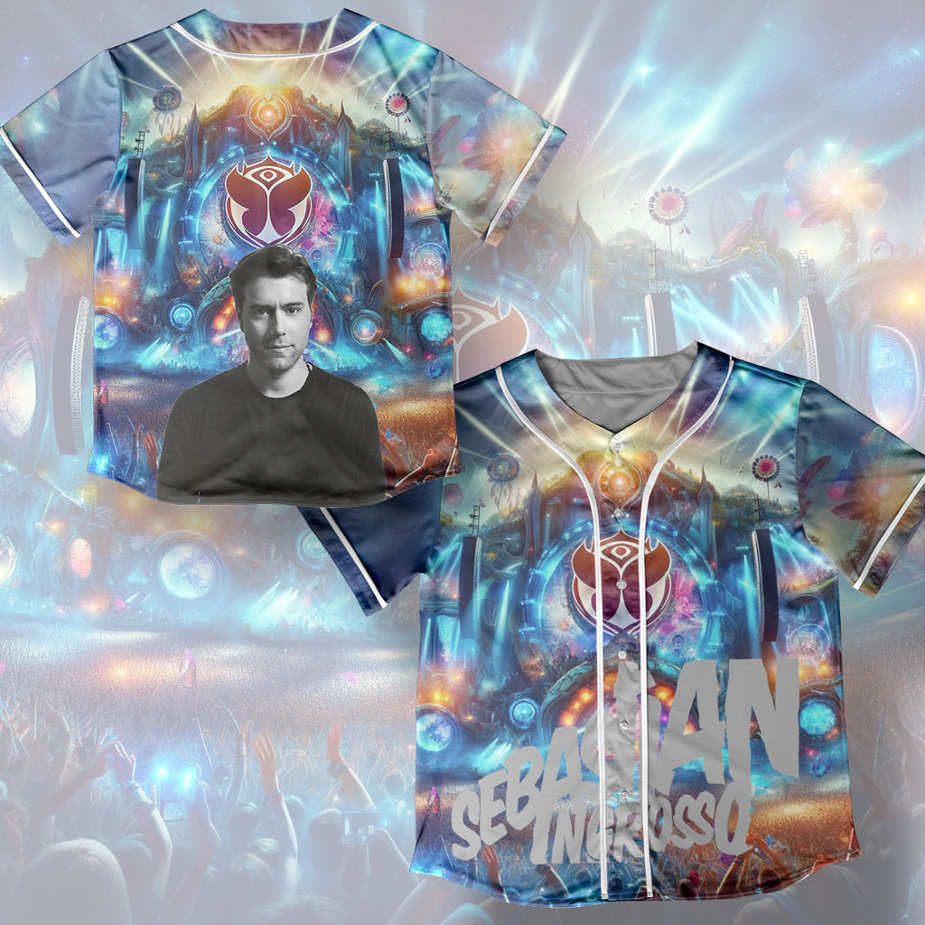 Sebastian Ingrosso Baseball Jersey Tomorrow Land Jersey Edm Jersey