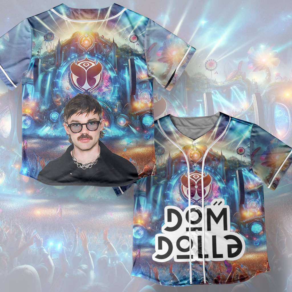 Dom Dolla Baseball Jersey Tomorrow Land Jersey Edm Jersey