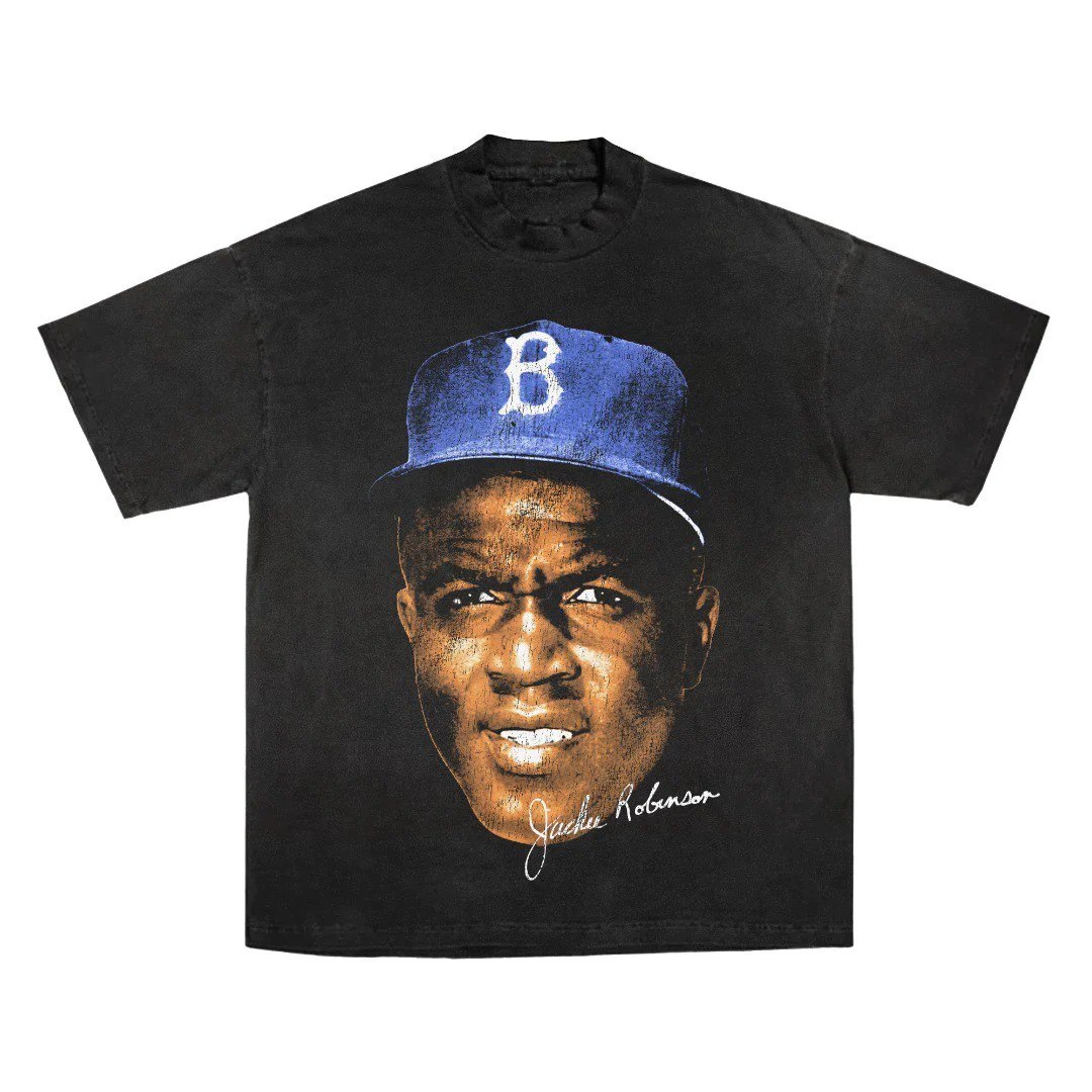 "jackie Robinson" Legend Tee - Vintage Bootleg