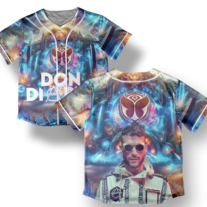 Don Diablo Baseball Jersey Tomorrow Land Jersey Edm Festival Jersey