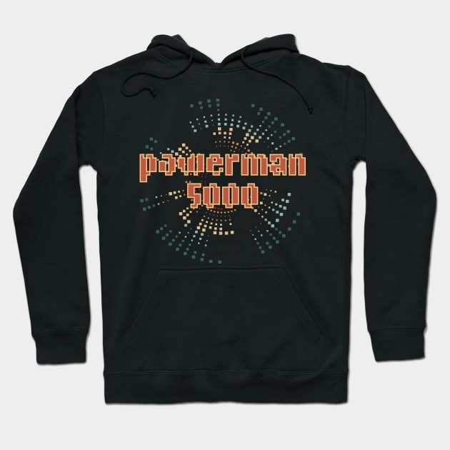 powerman 5000 retro 8bit sparks Hoodie