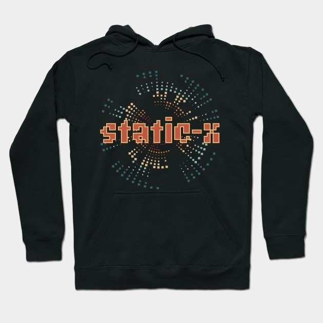 static-x retro 8bit sparks Hoodie