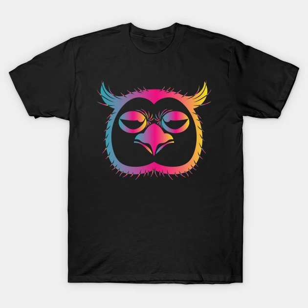 Techno Owl T-shirt Unisex 2024 New