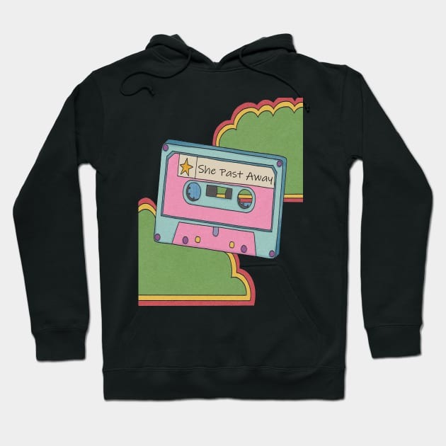 vintage cassette tape She Past Away Hoodie