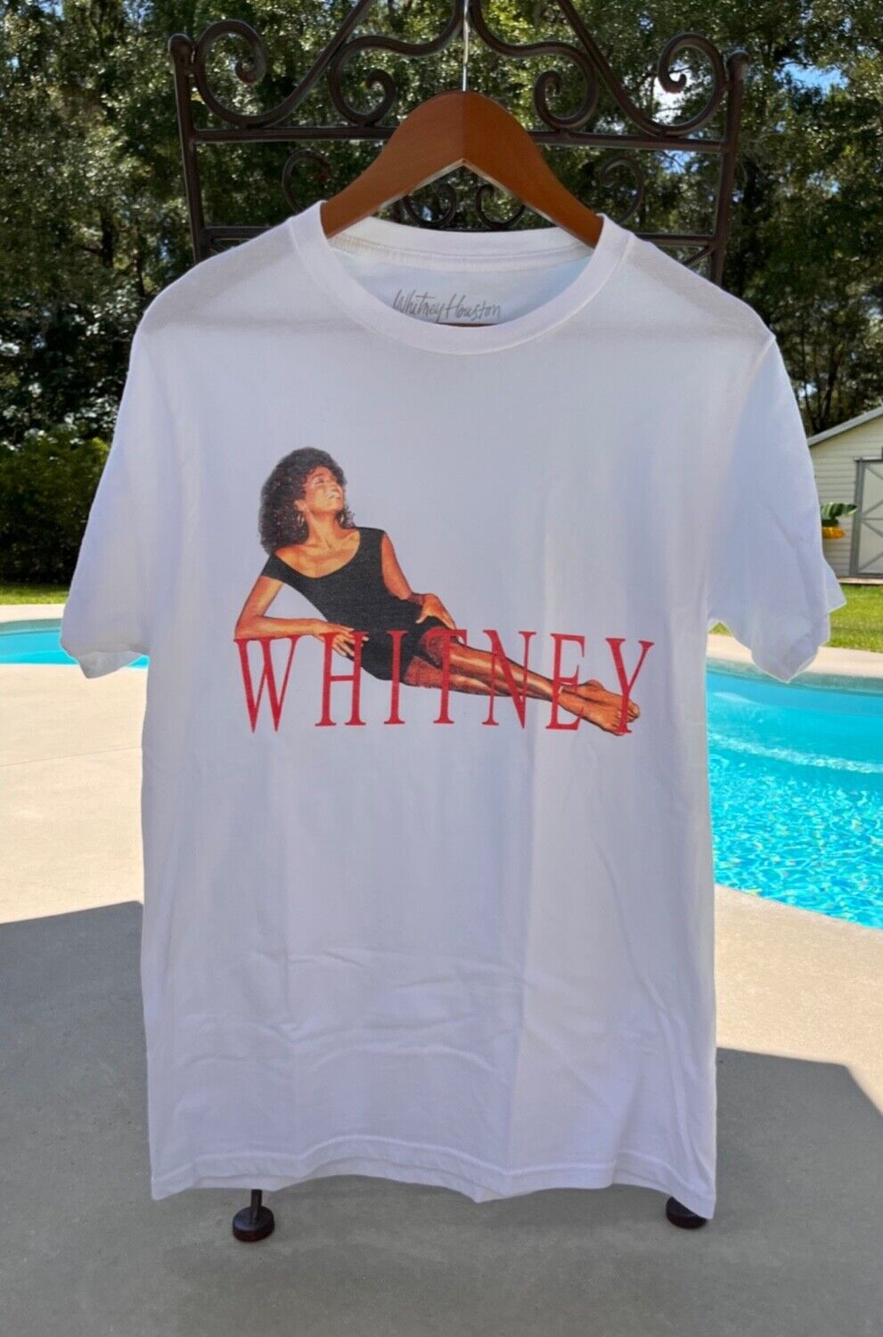 whitney houston retro tee